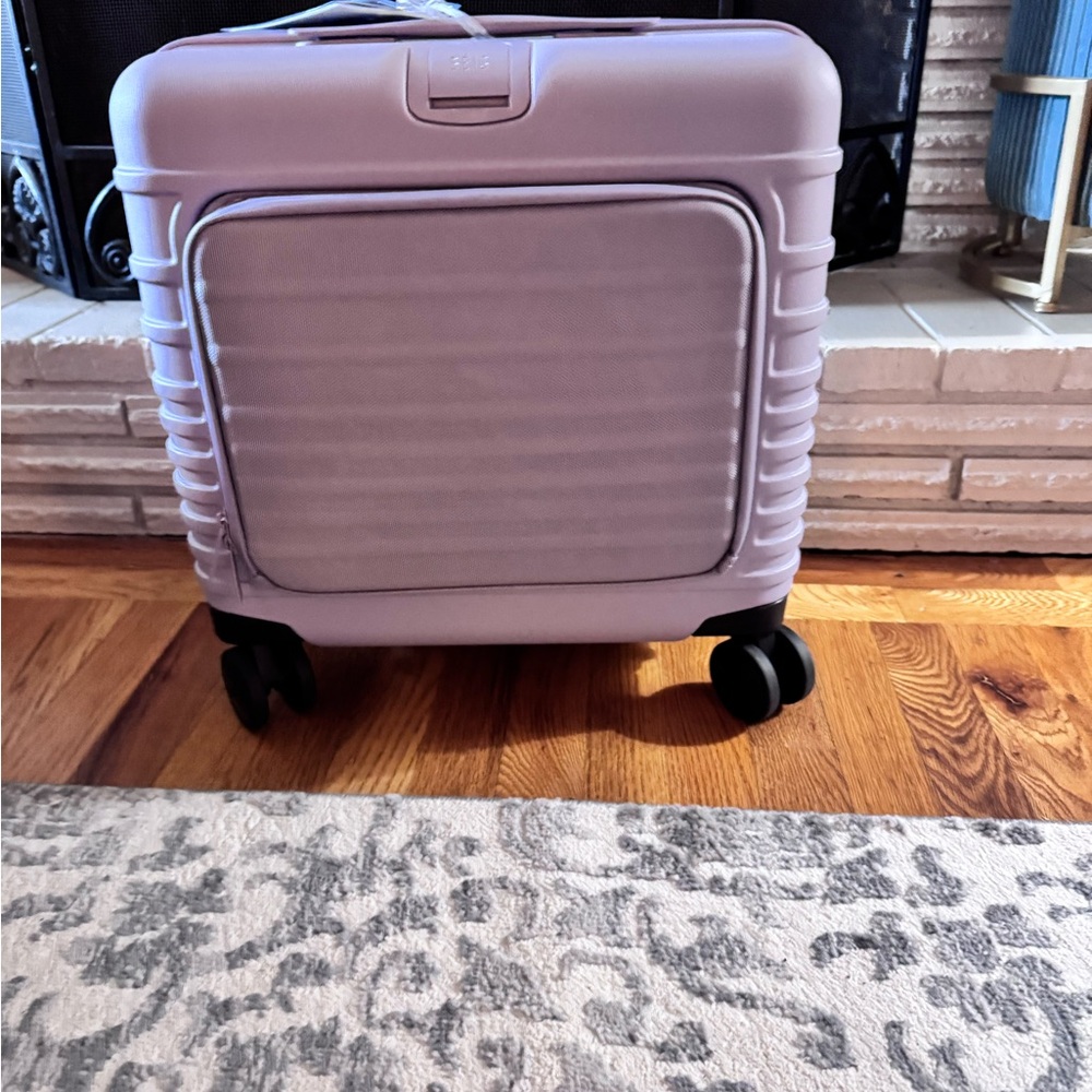Purple Rolling Suitcase